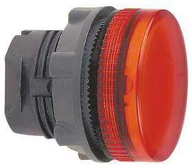 Światło kontrolne – reflektor, seria: Harmony XB5, kolor: Czerwony, otwór: 22mm, IP66, IP67, Montaż panelowy