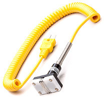 Magnetic grill temperature probe, -40 to 250 °C, thermocouple type K, 881616