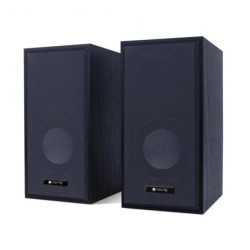 Głośniki Komputerowe 2.0 Jack 3.5mm 6W Drewno Zasilanie USB