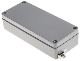 Obudowa Aluminium szerokość zew. 150 mm długość zew. 150 mm wys. zew. 34 mm RS PRO IP65, IP66, IP67, IP68 Szary