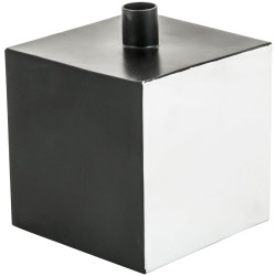 EISCO PH0411C-SUP Leslie's Cube Superior, 13 cm Sides, Aluminium