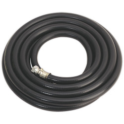 Sealey AH5RX/38 Air Hose 5m x &#xD8;10mm with 1/4&quot;BSP Unions Heavy-Duty