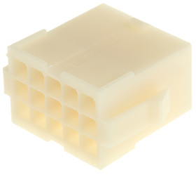 Obudowa złącza 15-pinowe 3-rzędowe raster: 4.2mm TE Connectivity Żeński Mini-Universal MATE-N-LOK Złącze przewód