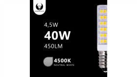 Żarówka Led E14 Corn 4.5W 230V 4500K 450Lm Forever Light Rtv003656