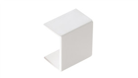 Łącznik Prosty Do Kanałów Kablowych Gu 100X40 Biały Ecgu10040b /20Szt./