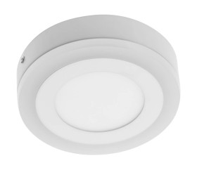 Oprawa LED TWINS typu downlight, 9W (6W+3W), 640lm IP20 LD-TWN09W-CB