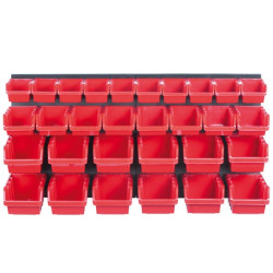 Tablica narzędziowa KOR3-S411 - zestaw z kuwetami - Kistenberg