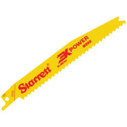 Starrett BT66-5 BT66-5 Bi-Metal Recipro Blade Wood Tapered 152mm 6 TPI Pk5