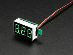 Adafruit Mini 2-wire Volt Meter (2.7 - 40 VDC)
