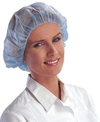 Czepek okragly niebieski PO110BL /100szt./