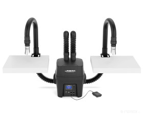 Pochłaniacz oparów dla 2 stanowisk ZESTAW