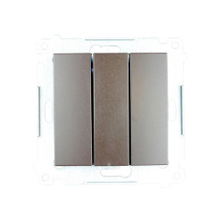 Łącznik potrójny DW31.01/46 brąz Kontakt Simon54