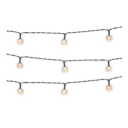 Girlanda świetlna LED 6,5m IP44 Ogrodowa solarna,30 żarówek