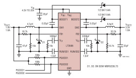 Dual Monolithic 1.6A Step-Down Switching Regulator