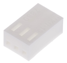 Obudowa złącza 3-pinowe -rzędowe raster: 2.54mm Molex Żeński Montaż na kablu KK 254 Złącze typu KK