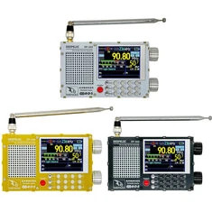 TEF6686 Radio o wysokiej czułości,pełnopasmowe FM AM LW MW SW fale krótkie ESP32 RDSWave Radio