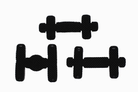 Zestaw wkładek higienicznych, Czarny, do uzytku z: PF23 I PF33