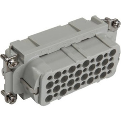Wkład złącza 40P+PE żeński 10A 250V EPIC H-D 40 BCG 11266000 /5 szt./