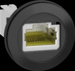 XB5PRJ45 RJ45 built-in socket, Ø 22 mm, black