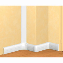 Listwa kablowa podłogowa 140X35 biała DLPus 033700 /6x2m/