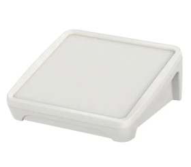 ABS enclosure kit, (L x W x H) 164 x 160 x 68.4 mm, white, IP65, 35116076.HMT1