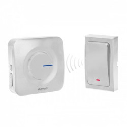 ONDO AC bezbateryjny dzwonek bezprzewodowy, biały,OR-DB-MT-156/W