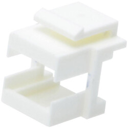 Digitus DN-BLIND-LC Keystone mounting bracket single White