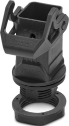 Surface mount housing, size D7, PA, 1 x M25, bar lock, IP66, 1672258