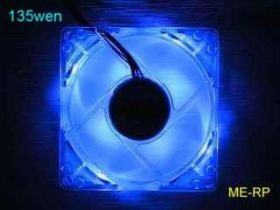 SPIRE BLD-FD8025 ŚW.12V 80x25 BLUE WENT