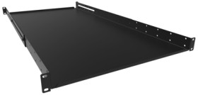 Depth shelf, steel, (W x H x D) 483 x 44 x 914 mm, 1 U, black, ADSU2536BK