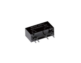 Przetwornica DC-DC, 2W, Uwe 10,8 → 13,2 V DC, Uwy 5V dc, Iwy 400mA, MEAN WELL