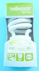 T2 SPIRAL 15W E-27 LAE-1F3E 240V 2700K