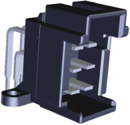 Złącze samochodowe 6-pinowe TE Connectivity 3-rzędowe Timer raster: 5.0mm Przewlekany Lutowane