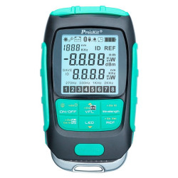 Światłowodowy miernik MT-7615 mocy optycznej 4w1 PROSKIT