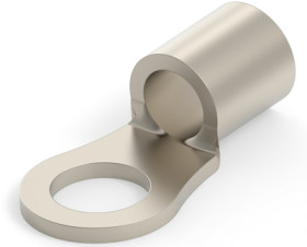Uninsulated ring cable lug, 16.8-26.7 mm², AWG 4, 8.33 mm, metal, 323174