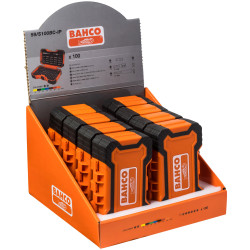Bahco 59/S100BC-IP 100 Piece Colour Bit Set Display (8 x Sets)