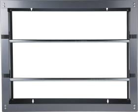 Półka kablowa liczba półek 2 Stal Stojak na kable 664 x 149 x 546mm RS PRO