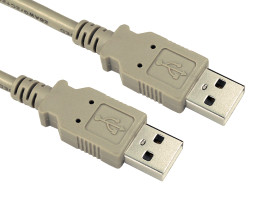Kabel USB Złącze A USB A Złącze B USB A dł. 3m Przewód USB USB 2.0