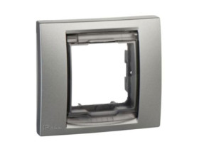 UNICA TOP Ramka 1 pojedyncza IP44 aluminium MGU61.002.30 SCHNEIDER ELECTRIC