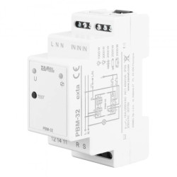 Rzekaźnik bistabilny (impulsowy) przełączany w zerze sterowanie centralne SET/RESET 230V AC PBM-32 EXT10000304