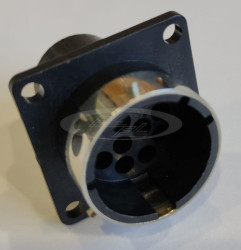 UTG01412P złącze męskie na panel 12pin rozmiar 14, seria Trim Trio UTG BURNDY / SOURIAU