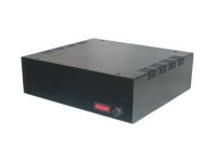 T86 Obudowa metalowa T-86 wymiary: 220 x 65 x 190 mm - czarna - wentylacja