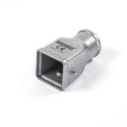 Pokrywa metalowa pusta, 4 lub 5 pin, 10 A, górne przyłączenie, T0-EBM05GU30