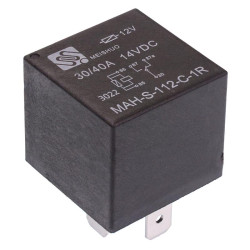 12V SPDT Mini Automotive Relay Resistor 40A MAH-S-112-C-1R