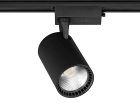 Lampa Szynowa LED 20W 6000K ECO Czarna Jednofazowa