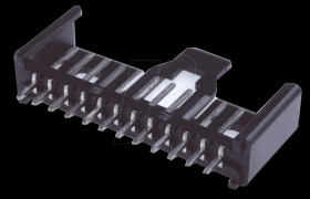 Pin header, straight, RM 2.5, 12-pin