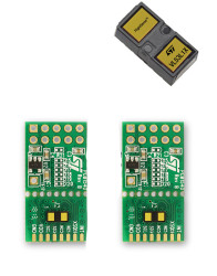 Zestaw rozwojowy czujników, VL53L1X, do uzytku z: Integracja z urządzeniem klienta, Płytka stykowa, Breakout Board