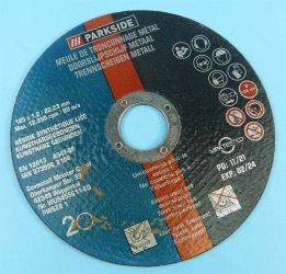 TARCZA DO CIĘCIA METALU 125x1,2x22mm