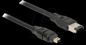 82576 Firewire A 6 Pin plug / 4 Pin plug 1,0 m