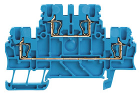 Blok zacisków przelotowych Weidmuller poziomy: Podwójny 28 → 16AWGZacisk Z raster: 3.5mm 17.5A 500 V